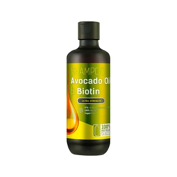 Веганский шампунь для силы волос с маслом авокадо Bio Naturell