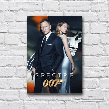 Дерев’яний постер фільму «007: Спектр» 210х297 мм