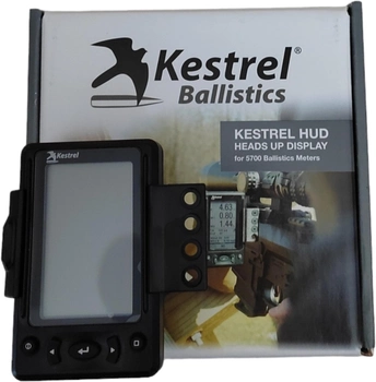 Екран Kestrel HUD Heads Up Display з управлінням (0750LRBLK)