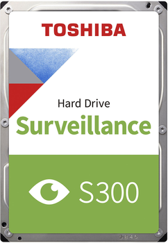 Жорсткий диск Toshiba S300 Surveillance 5400RPM 256MB 3.5'' 6TB SATA III (HDWT860UZSVA)