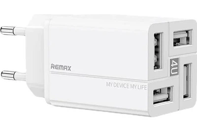 Зарядка Remax RP-U43 18W 4xUSB