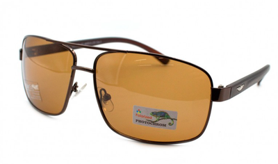 Фотохромні окуляри з поляризацією Polar Eagle PE8432-C2 Photochromic, коричневі