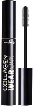 Tusz do rzęs Lovely Collagen Wear Volume Mascara pogrubiająco-wydłużający z kolagenem Black 8 g (5907439139545)