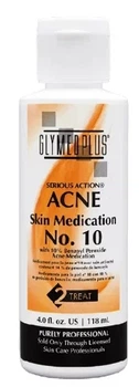 Лосьон с бензоил пероксидом против акне и постакне GlyMed Plus Skin Medication No. 10, 118 мл (11367)