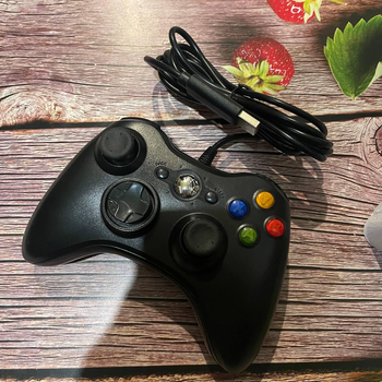 Геймпад для приставки Xbox 360 проводной для PC ODI Controller Черный