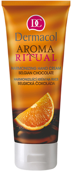 Регенерирующий крем для рук Dermacol Harmonizing Hand Cream Aroma Ritual Бельгийський шоколад 100 мл (8595003107082)