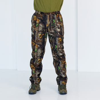 Брюки зимние темный Клен, мужские утепленные камуфляжные брюки на флисе 54