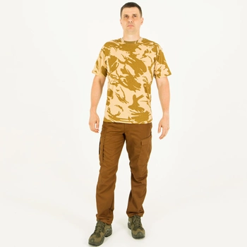 Камуфляжная футболка Сахара, цвет койот, 46