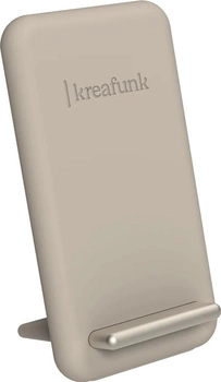 Бездротовий зарядний пристрій Kreafunk reCHARGE 15W Ivory Sand (KFKE109)