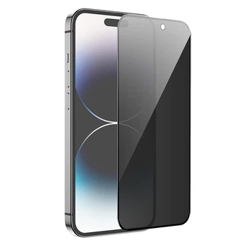 Защитное стекло антишпион Borofone для iPhone 15 Pro