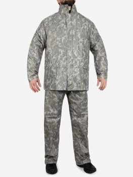 Костюм мужской демисезонный непромокаемый XXL Mil-Tec 52159258 M-T пеноастерная куртка с капюшоном из полиэстера и свободные штаны для туризма походов