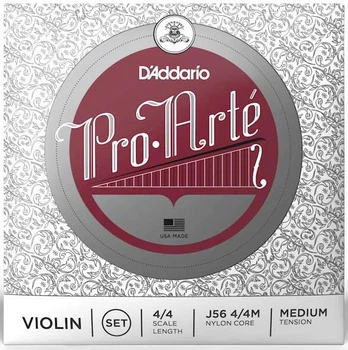 Струны для скрипки D'Addario Pro-arté Violin String Set 4/4 Scale Medium Tension
