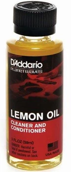 Очисник-кондиціонер для нелакованої деревини D'Addario PW-LMN Lemon Oil (59мл)