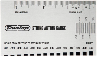Лінійка для вимірювання висоти струн Dunlop DGT04 System 65 Action Gauge