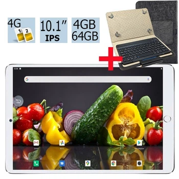 Планшет-телефон Adronix MT Pad 464 LTE Red 4GB/64GB IPS 10/1'' + подарунок Чохол із Bluetooth Клавіатурою
