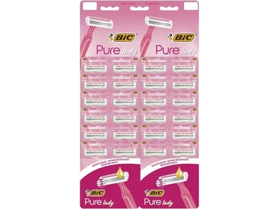 Бритва одноразова BIC 24шт Pure3 Lady Pink (планшет)