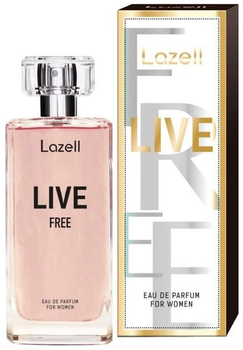 Woda perfumowana damska Lazell Live Free For Women 100 ml (5907176583496)