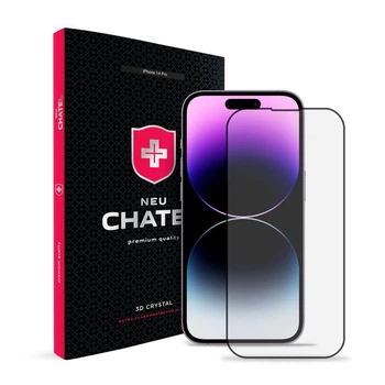 Защитное стекло NEU Chatel Corning Gorilla Glass with Mesh for iPhone 14 Pro Front Black
