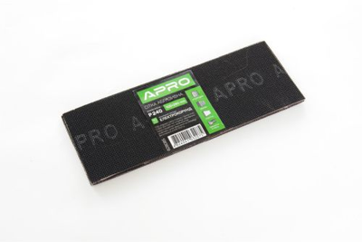 Сітка абразивна APRO P240 105*280мм електрокорунд (10шт)