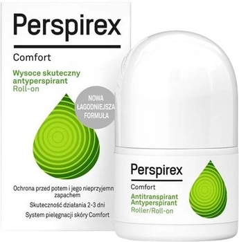 Antyperspirant Perspirex Comfort Roll-On dla skóry delikatnej i wrażliwej 20 ml (5701943100929)