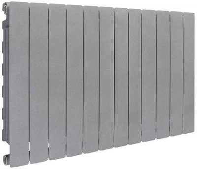 Радіатор опалення алюмінієвий (12 секцій) BLITZ SUPER B4 GRAPHITE 3R 350/100 16 атм
