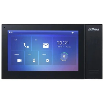 IP-домофон Dahua DHI-VTH2421FB-P чорний