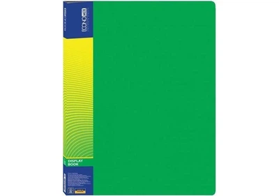 Папка пластиковая Economix Light А4 10 файлов зеленая (E37601-04)