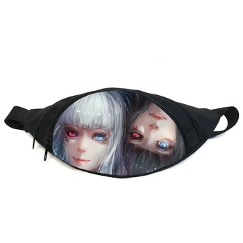 Поясная сумка бананка Токийский гуль Tokyo Ghoul (GB TG 050) Gear Bag черная