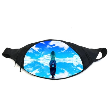 Поясная сумка бананка Токийский гуль Tokyo Ghoul (GB TG 025) Gear Bag черная