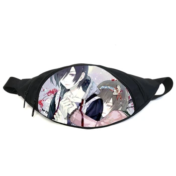 Поясная сумка бананка Токийский гуль Tokyo Ghoul (GB TG 024) Gear Bag черная