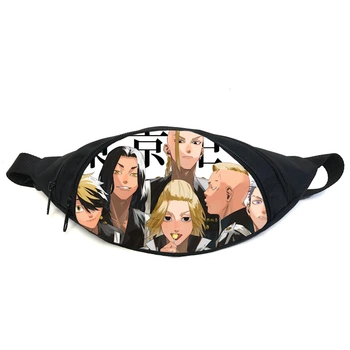 Поясная сумка бананка Токийские мстители Tokyo Revengers (GB TR 07) Gear Bag черная