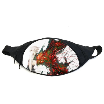 Поясная сумка бананка Токийский гуль Tokyo Ghoul (GB TG 021) Gear Bag черная