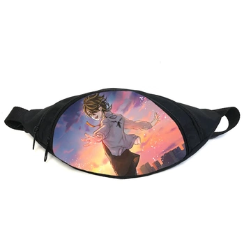 Поясная сумка бананка Токийские мстители Tokyo Revengers (GB TR 016) Gear Bag черная