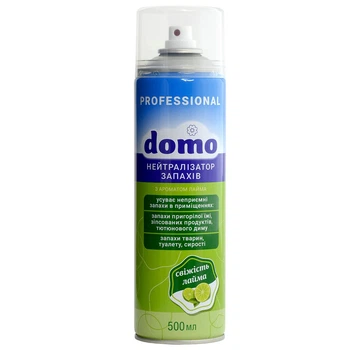 Аерозоль DOMO PROFI нейтралізатор запахів, Лайм 500 мл (XD 30002_1)
