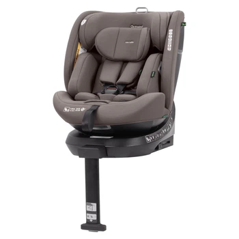 Дитяче автокрісло CARRELLO Octopus CRL-16002 Sandstone Beige i-Size 40-150см ISOFIX поворотне, опорна стійка, бежеве