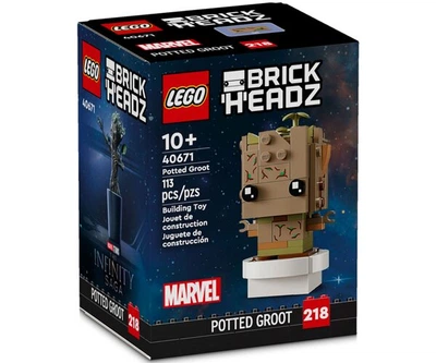 Конструктор LEGO Brick Headz Горшковий Грут (40671)