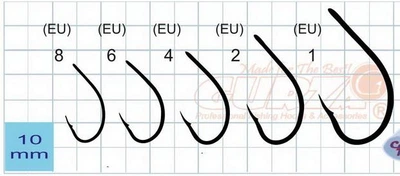 Гачки GURZA Flyliner Brazed Eye №1 (5шт)
