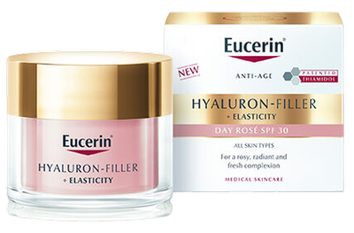 Денний крем для обличчя Eucerin Hyaluron Filler Day Cream Rose SPF30 50 мл (4005800324543)