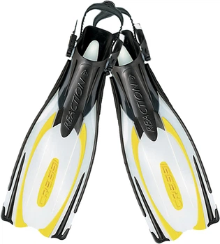 Ласты Cressi-Sub Reaction L/XL Transparent/Yellow (BE106044)