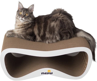 Кігтеточка (дряпка) - лежанка для котів Say Meow Grace Max 67 х 27 х 35 см (8040190105002)