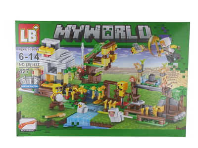 Конструктор для детей Minecraft Майнкрафт , 427 деталей (127699)