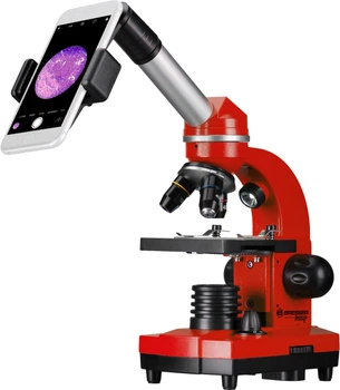 Мікроскоп Bresser Junior Biolux SEL 40x-1600x Red з адаптером для смартфона (8855600E8G000)
