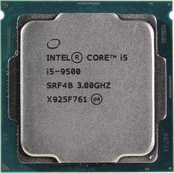 Процесор Intel Core i5-9500 3,00GHz/9MB/8GT/s s1151, tray
