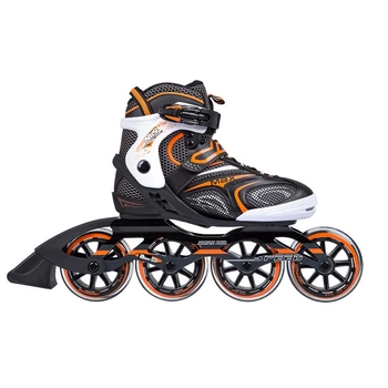 Роликові ковзани для швидкої їзди Nils Extreme NA1060S розм. 41 чорно-оранжевий