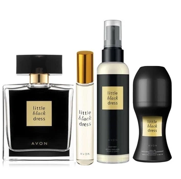 Подарочный набор Avon Little Black Dress из 4 х единиц - Эйвон Чёрное платье