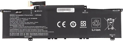 Аккумулятор PowerPlant для ноутбуков HP Envy x360 15 2020 (BN03XL) 11.1V 4100mAh (NB462209)