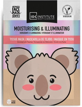 Tkaninowa maska do twarzy Idc Institute Idc Mascarilla Facial Hidratante e Iluminadora 40 g (8436591926535)