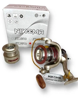 Карповая катушка NIKOMA FK4000 11+1 шарикоподшипников