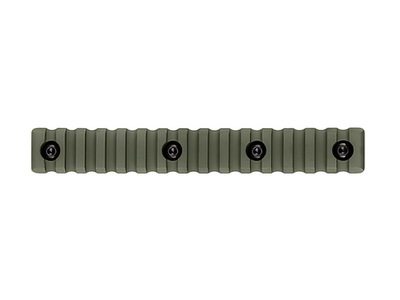 Планка Пикатинни КРУК CRC 9018 ODGreen на 15 слотов с креплением M-Lok