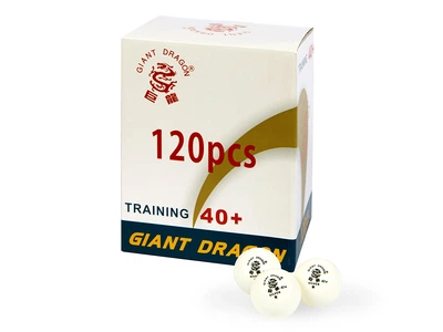 Мячи для настольного тенниса Giant Dragon Training Silver 40+ 1зв 120шт белые